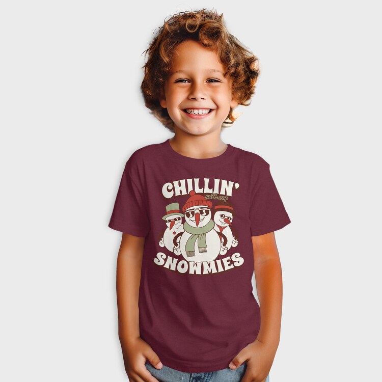 Chillin Snowmies, Tricou Copii