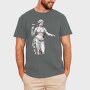 Female Statue Wine Woman, Tricou Barbati (Unisex)