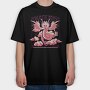 Majestic Dragon In The Clouds, Tricou Oversize Barbati (Unisex)