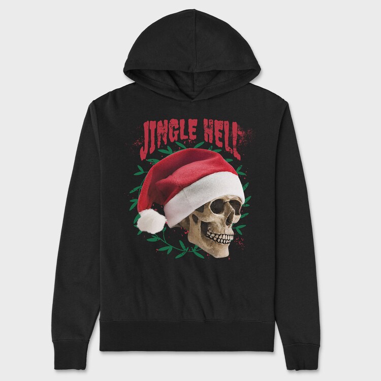 Hanorac Barbati (Unisex), Jingle Hell