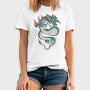Fire Flames Dragon, Tricou Barbati (Unisex)