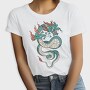Fire Flames Dragon, Tricou Femei