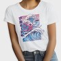 Vaporwave Surfing Axolotl Surf, Tricou Femei