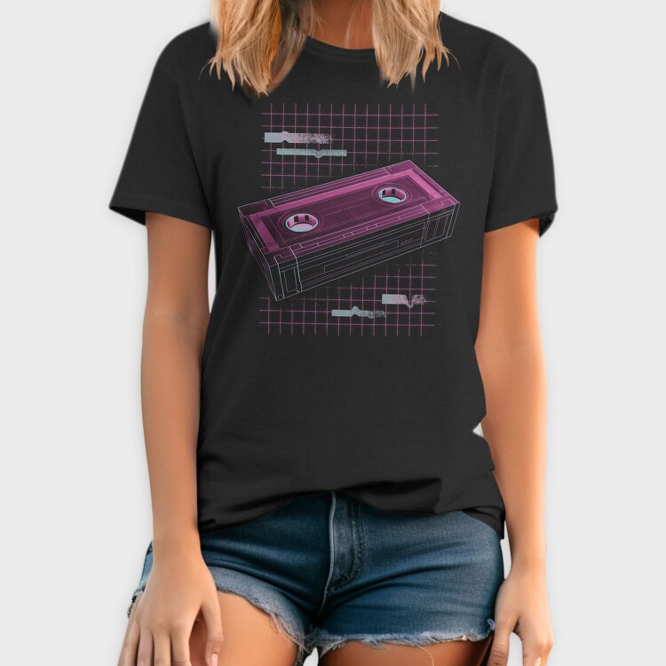 Vaporwave Vhs, Tricou Barbati (Unisex)