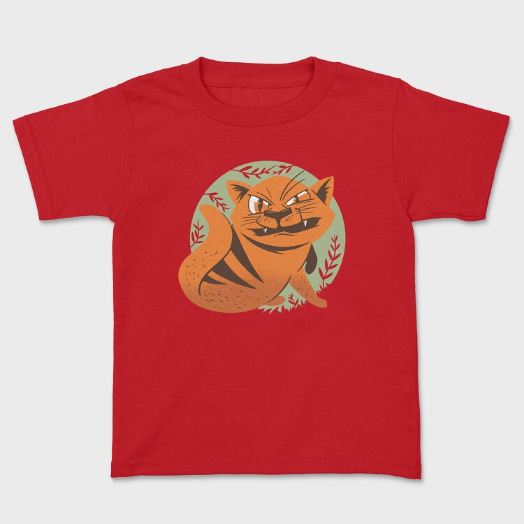 Tricou Copii, Angry Cat