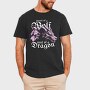 Wolf and Dragon, Tricou Barbati (Unisex)