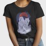 Wolf Family Moon, Tricou Femei