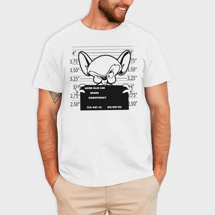 Pinky & the Brain 9, Tricou Barbati (Unisex)