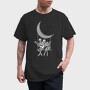 Skeletons Couple Guitar Moon, Tricou Barbati (Unisex)