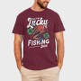 Lucky Fishing, Tricou Barbati (Unisex)