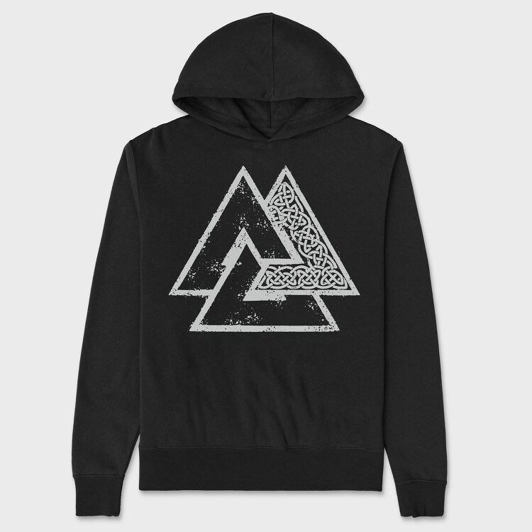 Viking Triangles, Hanorac Oversize Barbati (Unisex)