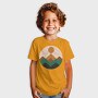Geometric Retro Mountains, Tricou Copii