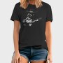 Guitar Cat Monochrome, Tricou Barbati (Unisex)
