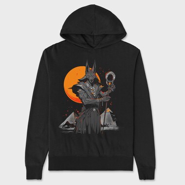 Anubis Character, Hanorac Oversize Barbati (Unisex)