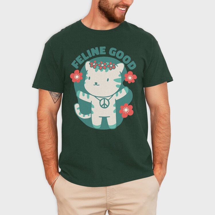 Feline Good, Tricou Barbati (Unisex)