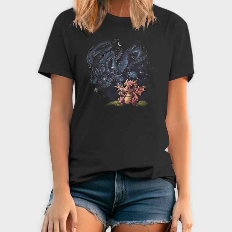 Magic Coffe Dragon, Tricou Barbati (Unisex)