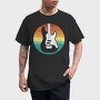 Guitar Retro, Tricou Barbati (Unisex)