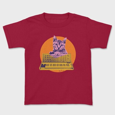 Tricou Copii, Cat Synth