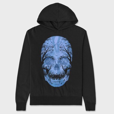 Skull Forest, Hanorac Oversize Barbati (Unisex)