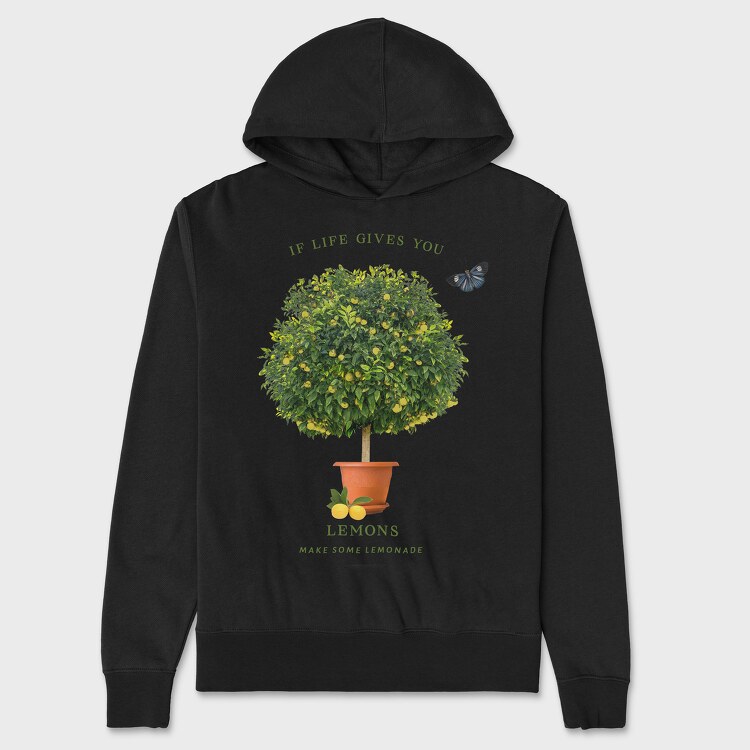 Hanorac Barbati (Unisex), Lemon Tree