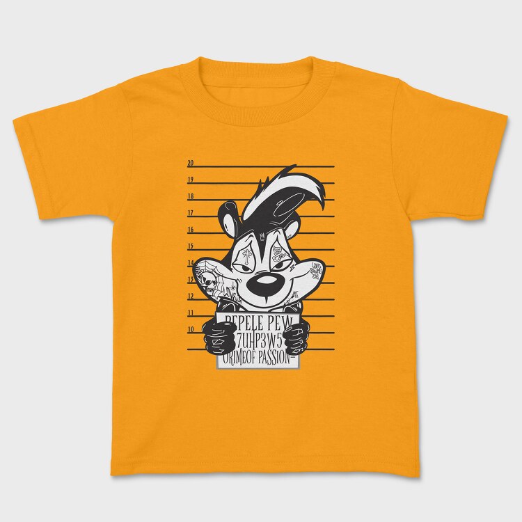 Prisoner Pep Le Pew, Tricou Copii