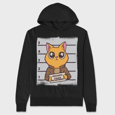 Hanorac Barbati (Unisex), Mugshot Cat