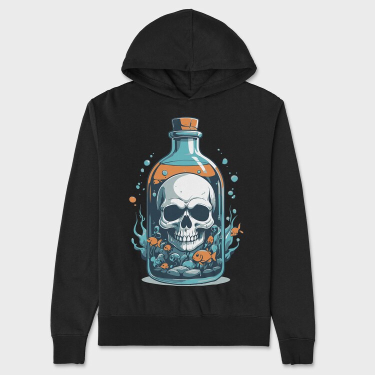 Skull Poison, Hanorac Oversize Barbati (Unisex)