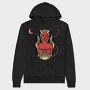 Devil Girl, Hanorac Oversize Barbati (Unisex)
