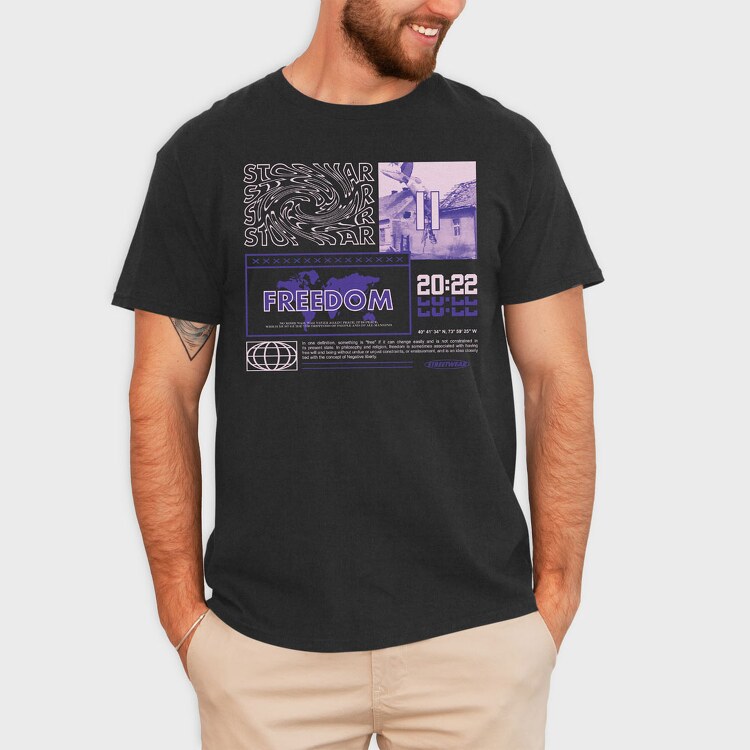 Freedom 2, Tricou Barbati (Unisex)