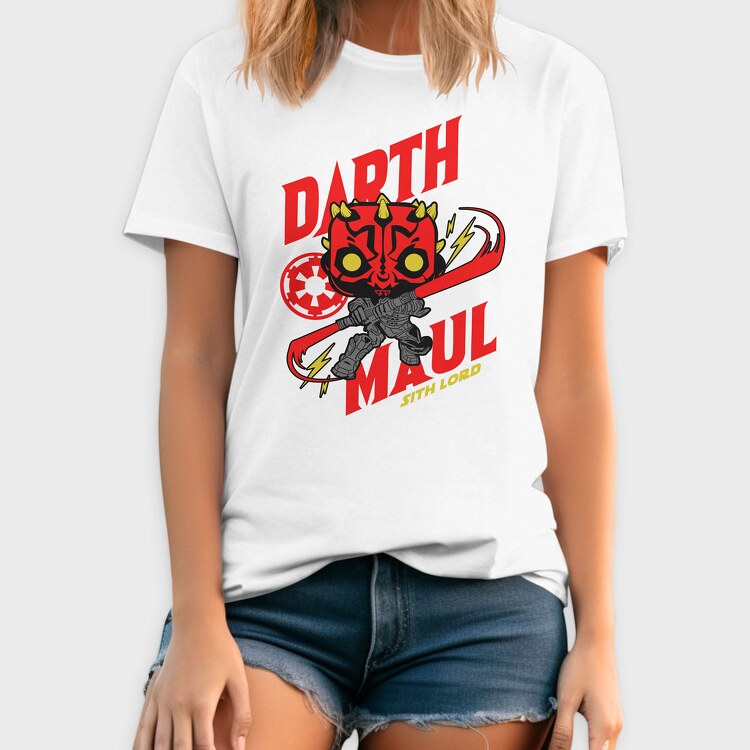 Funko Darth Maul, Tricou Barbati (Unisex)