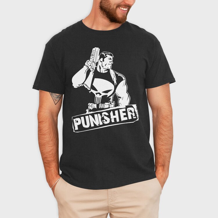 The Punisher 8, Tricou Barbati (Unisex)