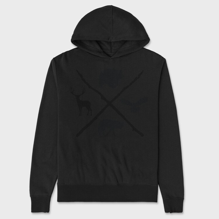 Forest Animals, Hanorac Oversize Barbati (Unisex)