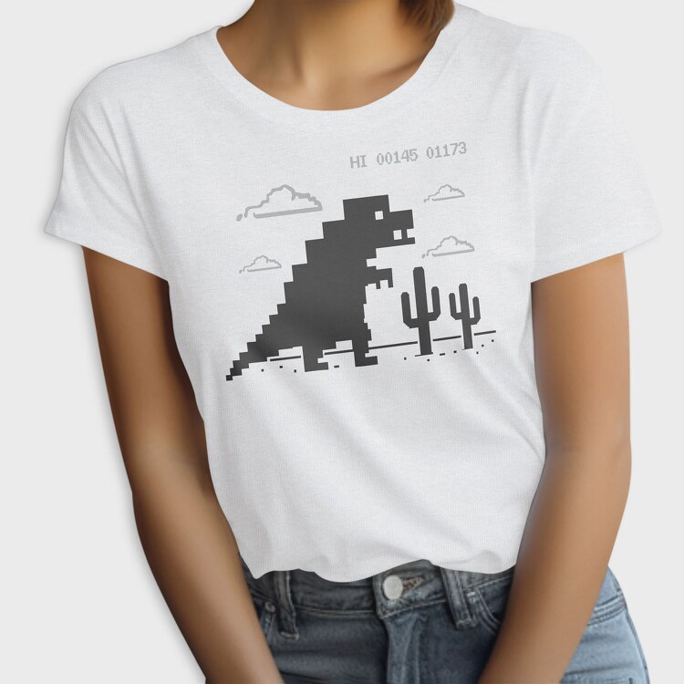 Dinosaur Game, Tricou Femei