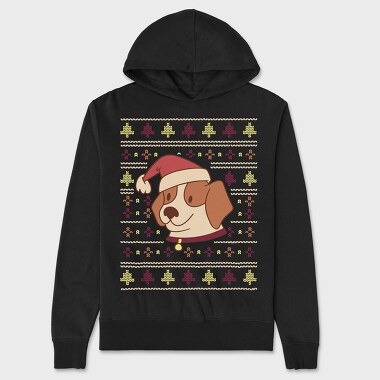 Cute Dog Ugly Sweater, Hanorac Oversize Barbati (Unisex)