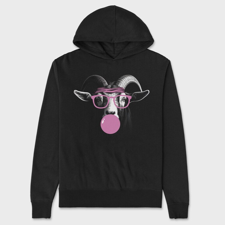 Hanorac Barbati (Unisex), Goat Monochrome Bubblegum