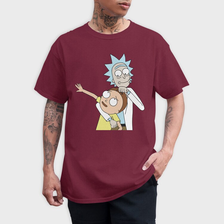 Rick and Morty 11, Tricou Barbati (Unisex)