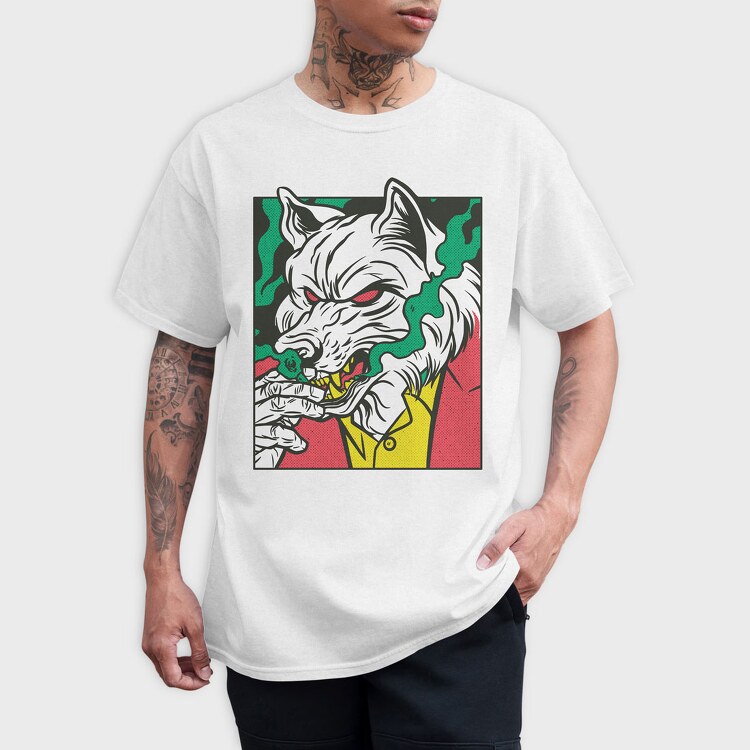Wolf Smoke Comics, Tricou Barbati (Unisex)