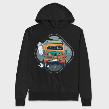 Jeepney, Hanorac Oversize Barbati (Unisex)