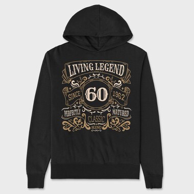 Living Legend Since, Hanorac Oversize Barbati (Unisex)