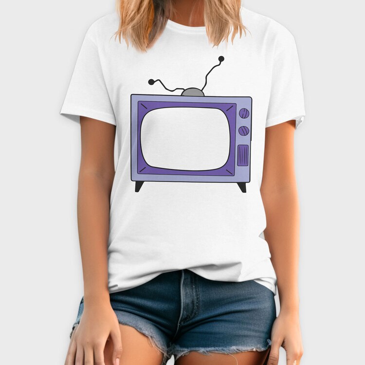 The Simpsons Tv, Tricou Barbati (Unisex)