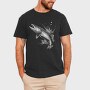 Fish Monochrome, Tricou Barbati (Unisex)