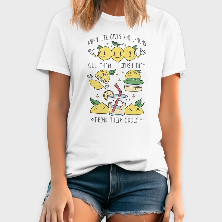 Lemons Life Joke, Tricou Barbati (Unisex)