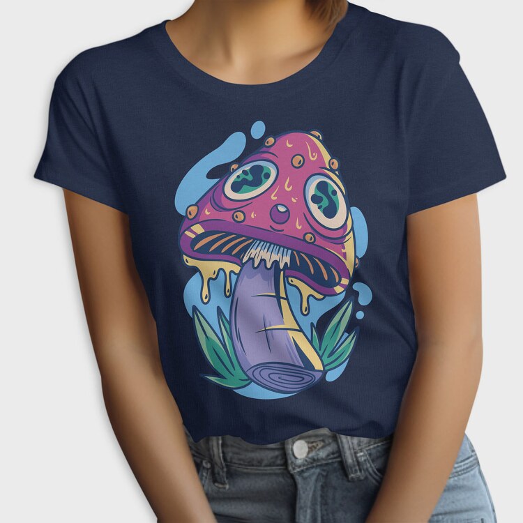 Trippy Mushroom, Tricou Femei