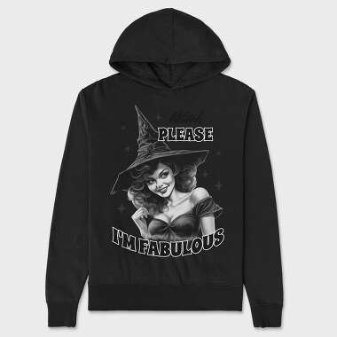 Witch, Hanorac Oversize Barbati (Unisex)