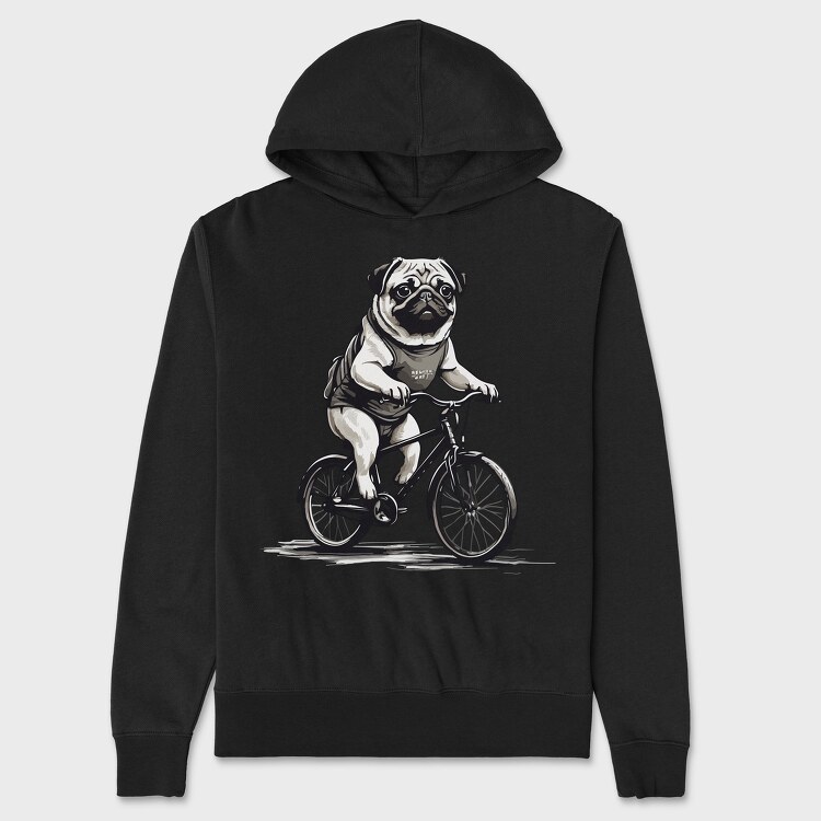 Hanorac Barbati (Unisex), Pug Bike