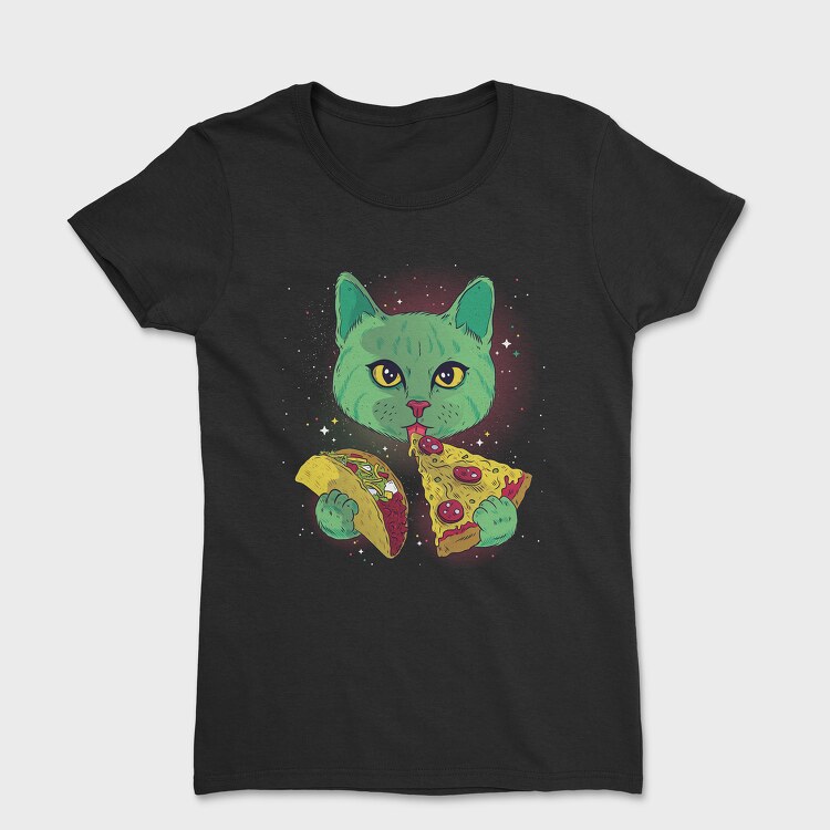 Cosmic Cat, Tricou Femei