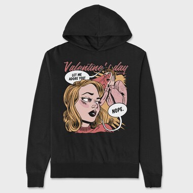 Let Me Adore You, Hanorac Oversize Barbati (Unisex)