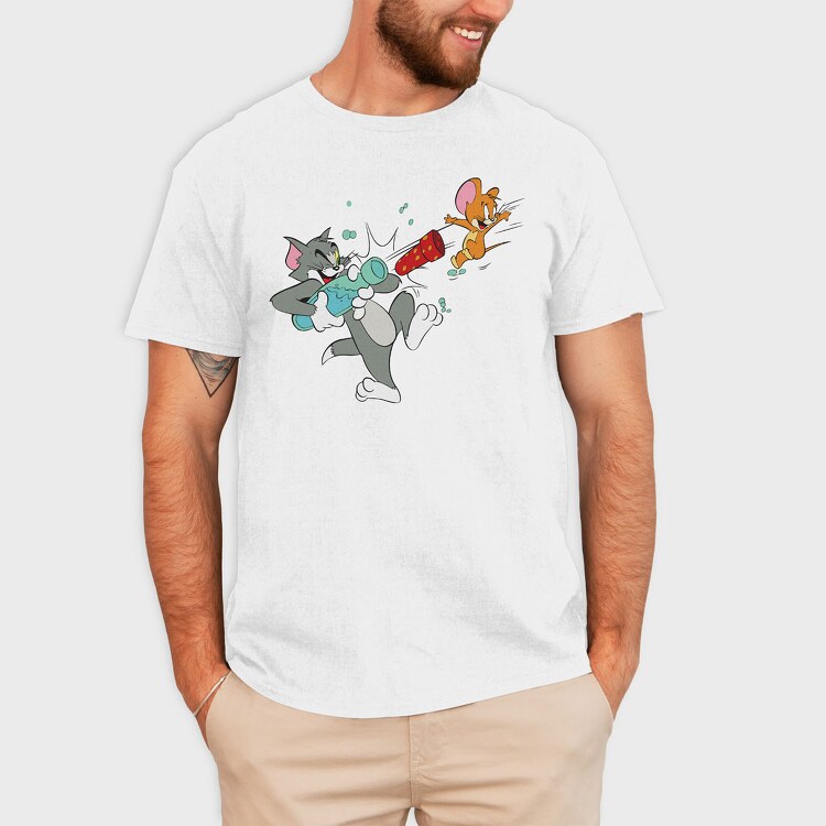 Tom and Jerry 17, Tricou Barbati (Unisex)