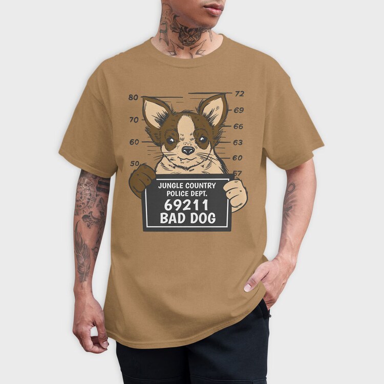 Bad Dog 2, Tricou Barbati (Unisex)