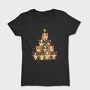 Hamster Christmas Tree, Tricou Femei